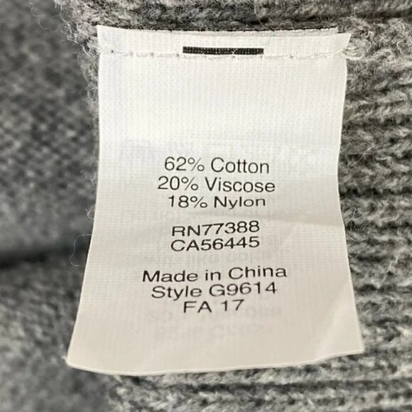 Madewell Gray Tie Cuff Sleeve Sweater Size XXS - Picture 5 of 5